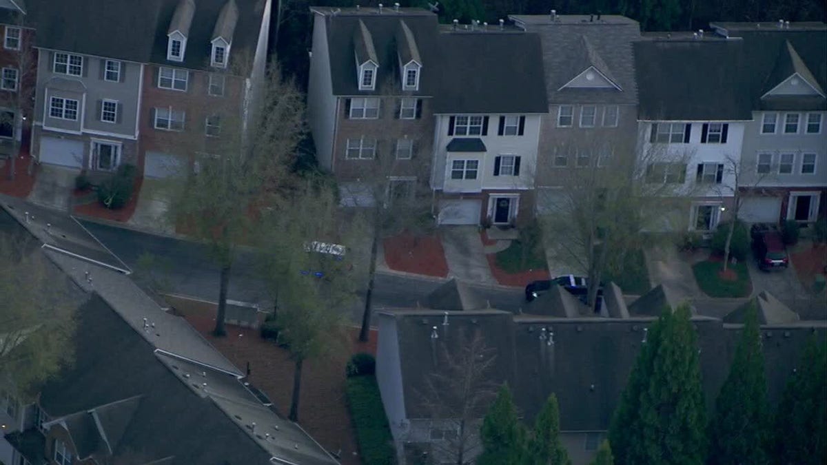 An Atlanta townhome community 