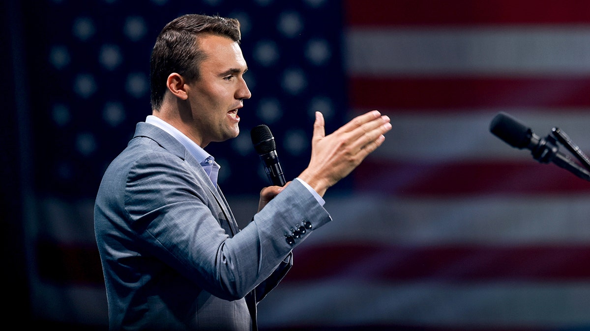 Charlie Kirk speaking