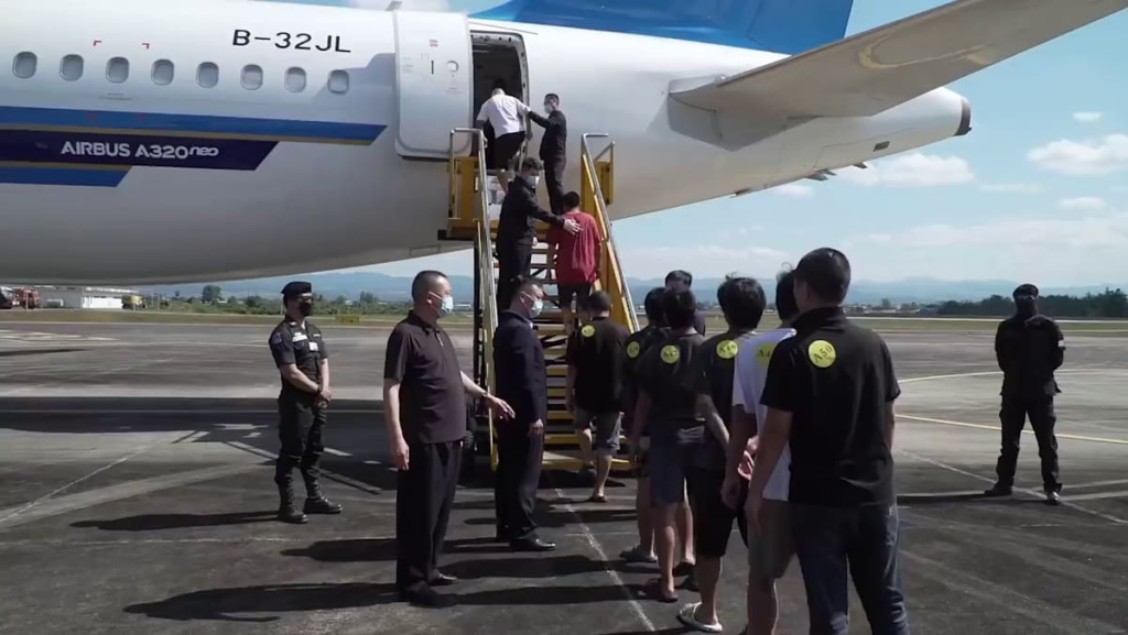 952 suspects repatriated to China following joint scam crackdown with Thailand and Myanmar