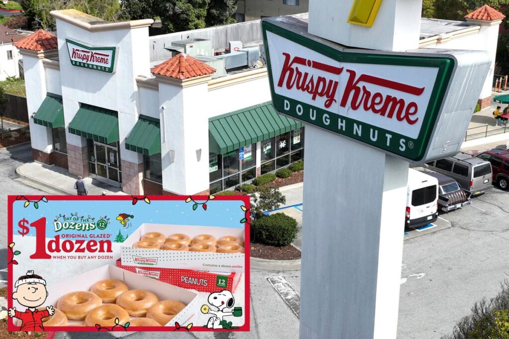 Krispy Kreme is offering a dozen doughnuts for  today only — here’s how to get the sweet deal