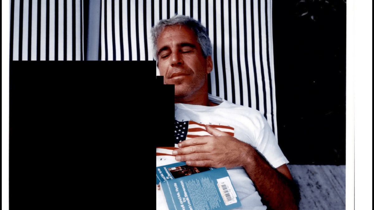 Redacted Epstein photo