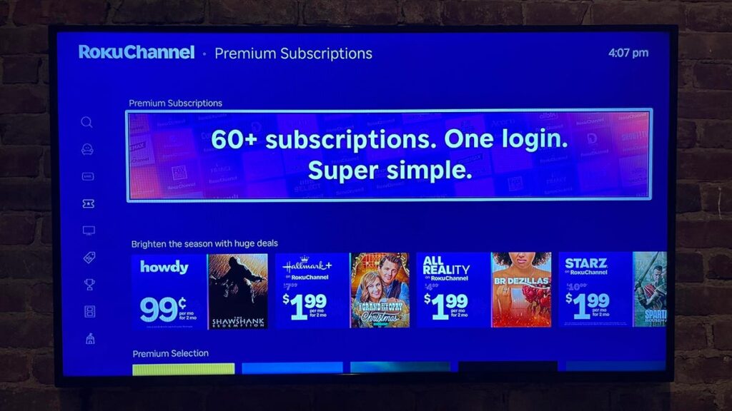 Roku’s Holiday Streaming Deals: Three Months of Free Apple TV,  Howdy and More