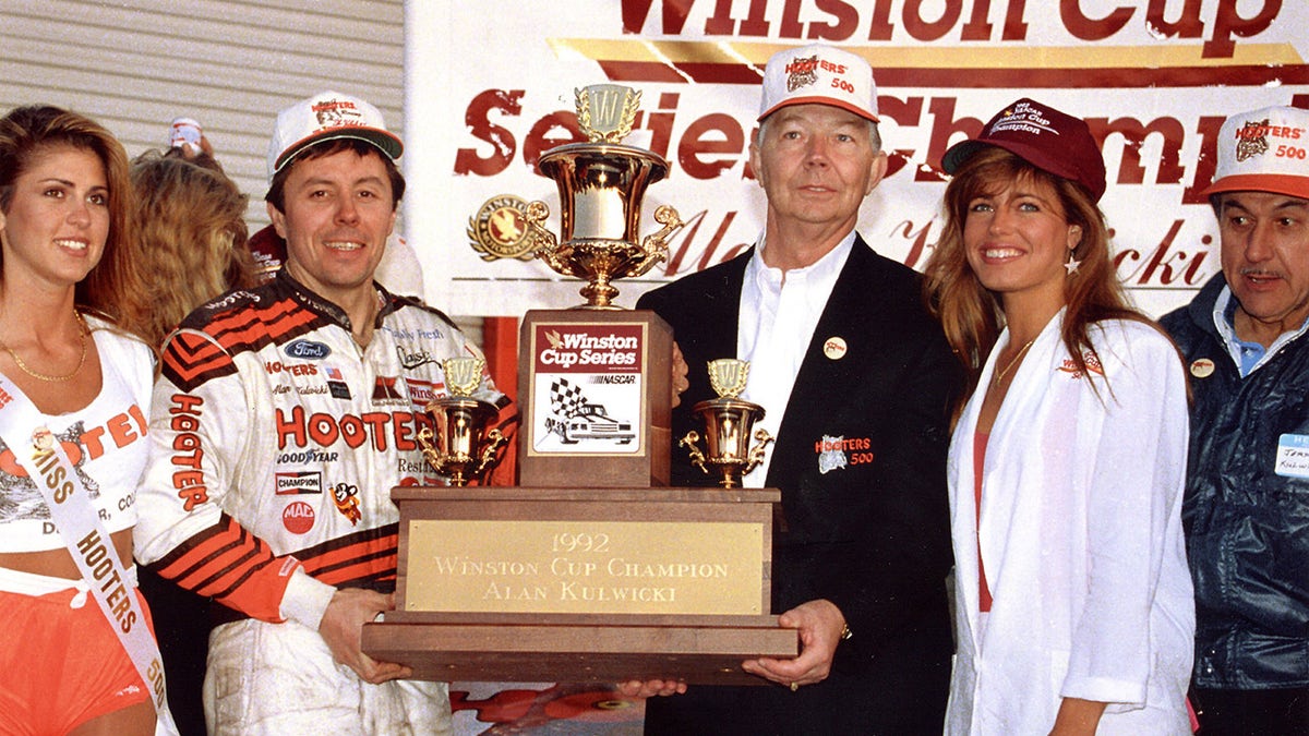 Alan Kulwicki holds the 1992 title