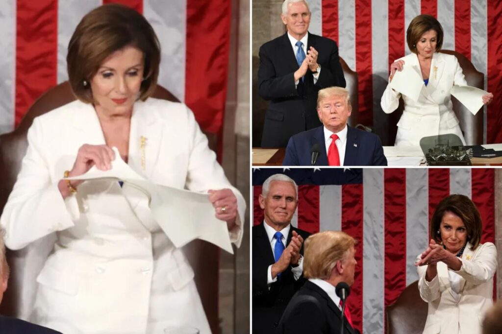 Nancy Pelosi reveals she didn’t intend to rip up Trump’s 2020 State of the Union speech