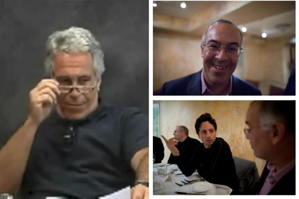 David Brooks, Sergey Brin among new faces in Epstein photo release