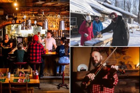 Sappy days: Whisky, bacon and live music collide in Canada’s maple-soaked sugar shacks