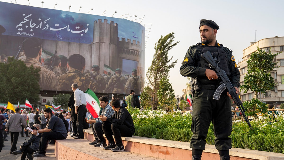 Police officer in Tehran