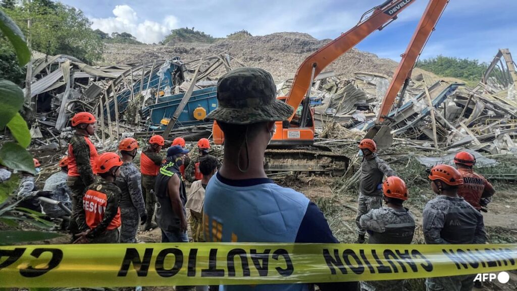 Death toll climbs after trash site collapse buries dozens in Philippines