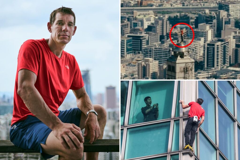Alex Honnold discusses ‘embarrassing’ payday after free-climbing Taipei 101