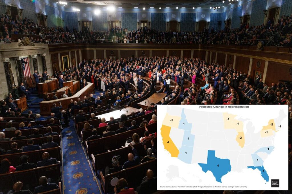 Got the blues: NY, California will lose combined six House seats after 2030, census figures analysis shows