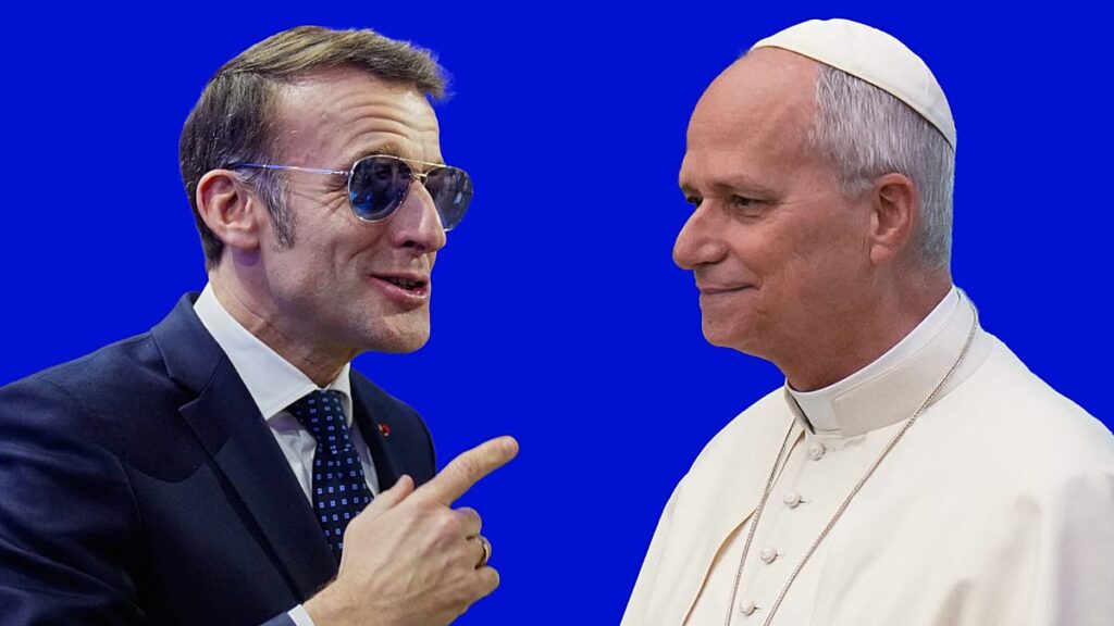 Did the pope really snub Emmanuel Macron over Notre-Dame’s windows?