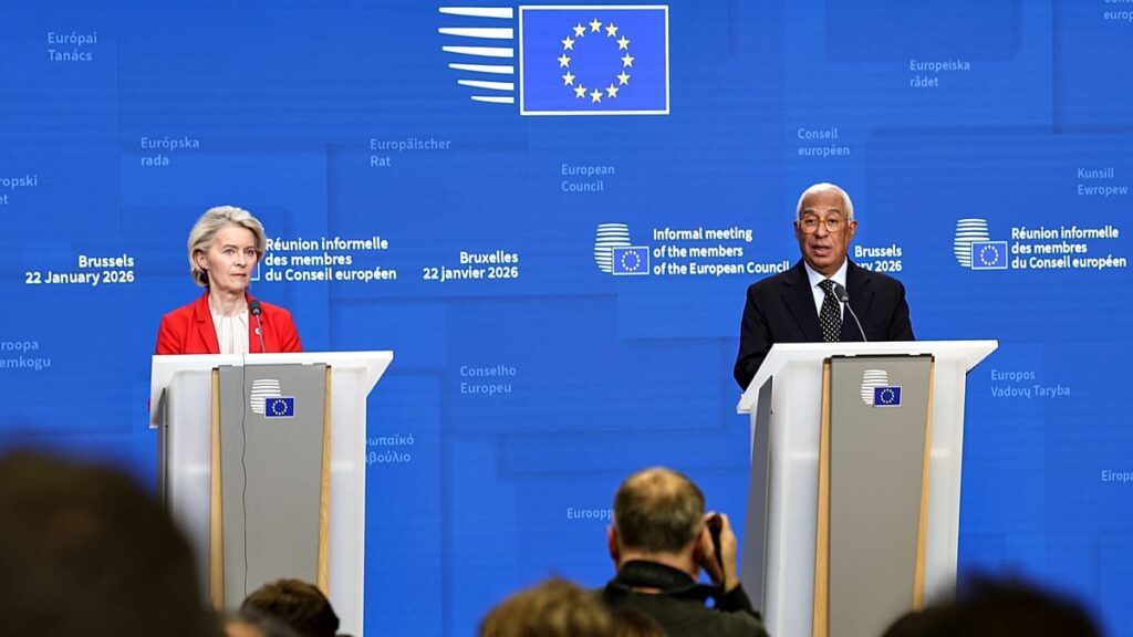 EU leaders demand respect from Trump after Greenland crisis