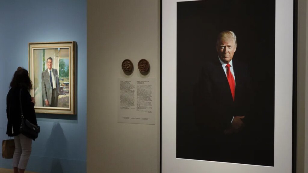 Smithsonian replaces Trump portrait display, strips Jan. 6 and impeachment references from accompanying text