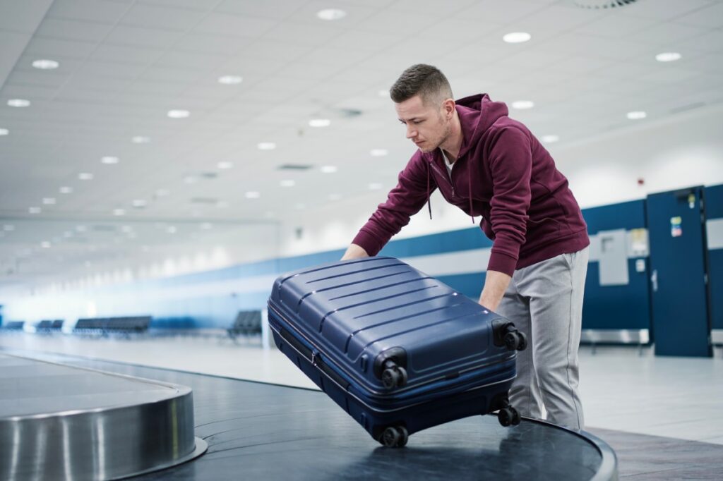Man Gets off Plane, Waits at Baggage Claim—Unprepared for What Comes Out