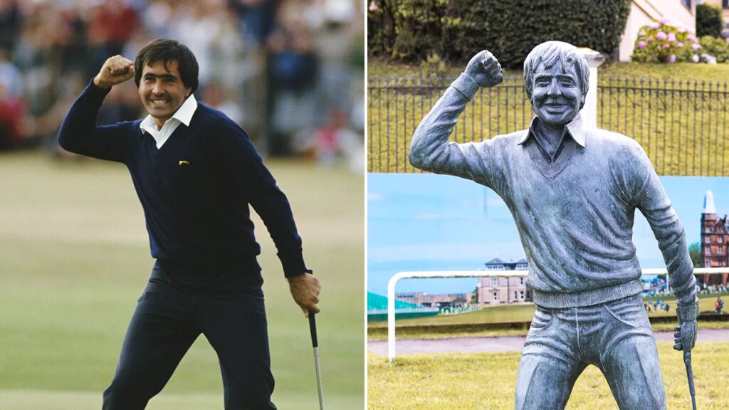 Life-size statue of golf legend Seve Ballesteros stolen from his Spain hometown