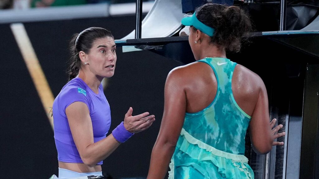 Naomi Osaka, Sorana Cirstea share icy post-match moment at Australian Open Naomi Osaka, Sorana Cirstea share icy post-match moment at Australian Open