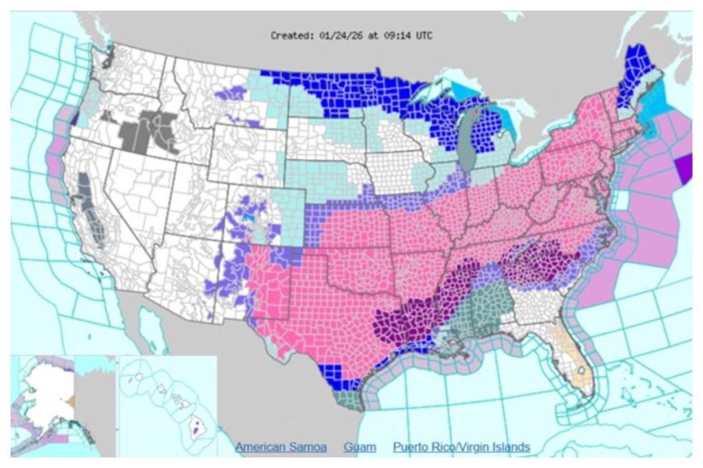 Travel Warning Issued For Millions Across US Travel Warning Issued For Millions Across US