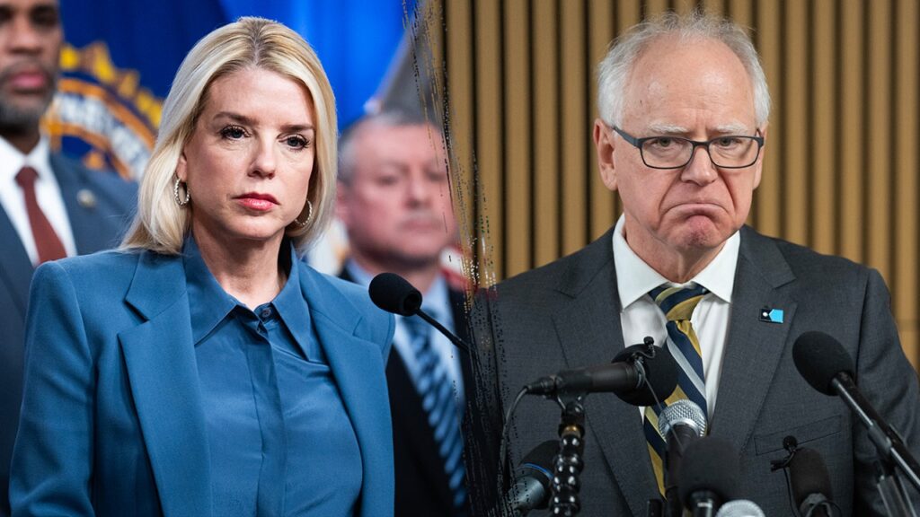 READ IT: Bondi sends warning letter to Gov Walz warning Minnesota’s immigration policies endanger agents
