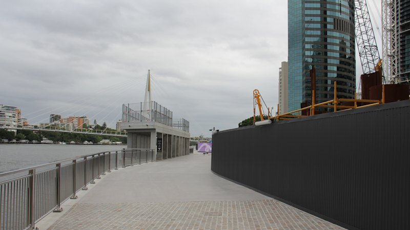 Brisbane Riverwalk to reopen next month after three-year closure Brisbane Riverwalk to reopen next month after three-year closure