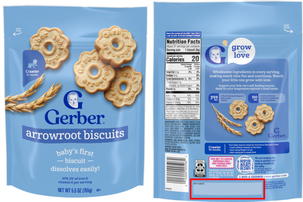 Baby Biscuits Recall—’Should Not Feed’ to Child