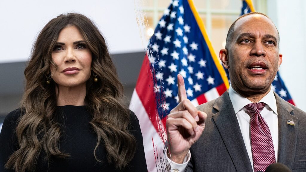 Rep Jeffries escalates rhetoric against Noem, says DHS leader should be ‘put on ice permanently’ Rep Jeffries escalates rhetoric against Noem, says DHS leader should be ‘put on ice permanently’