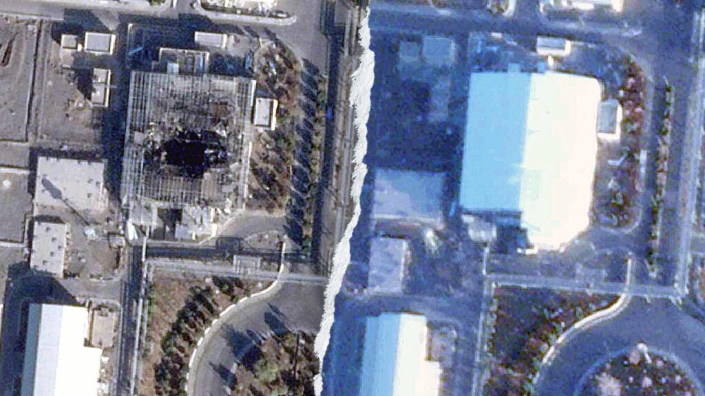 Satellite images reveal activity at Iran nuclear sites bombed by US, Israel Satellite images reveal activity at Iran nuclear sites bombed by US, Israel