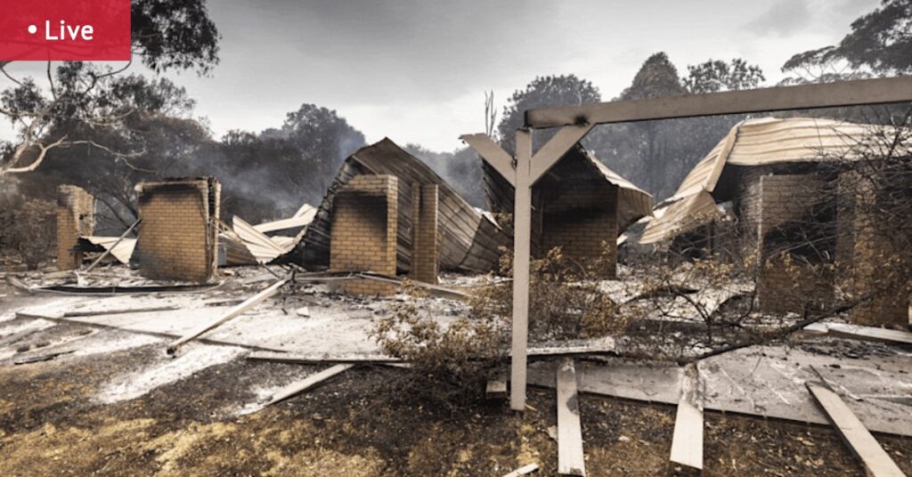 State faces ‘catastrophic’ conditions; fires continue to burn at Longwood, Thologolong; mercury set to reach 40 degrees