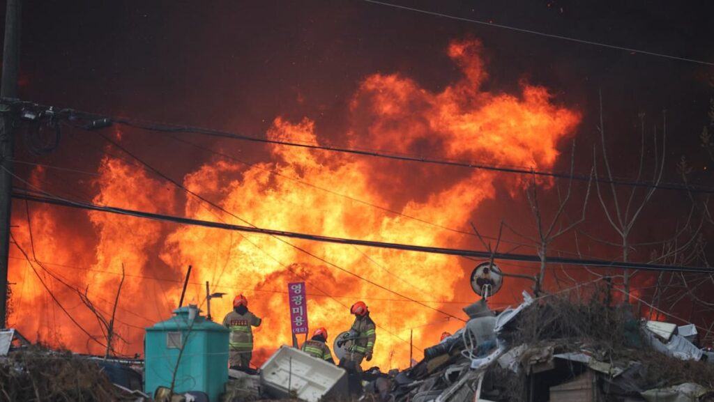 Major fire breaks out in slum area of South Korea’s Gangnam district