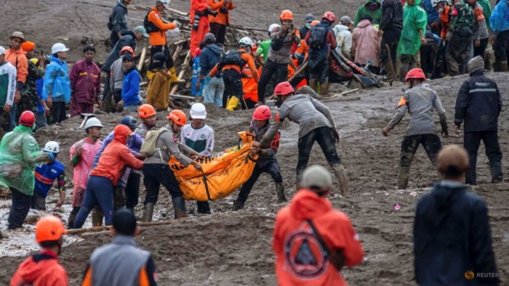 Indonesia resumes search for dozens missing in deadly landslide
