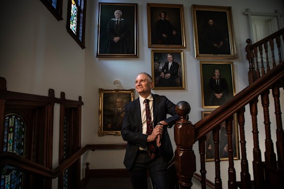 Newington headmaster Michael Parker says he hopes that the culture war over co-ed is behind the school.