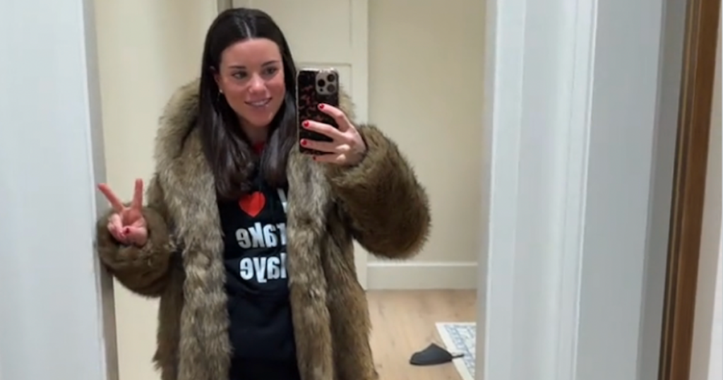 Drake Maye’s Wife Ann Michael Lives Up to ‘Queen of the North’ Nickname in Faux Fur Coat at Playoff Game