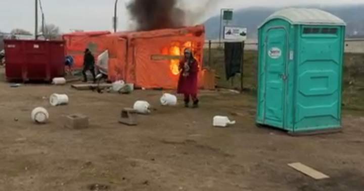 Jurisdictional gaps blamed for fire risk at, near Penticton homeless encampment Jurisdictional gaps blamed for fire risk at, near Penticton homeless encampment