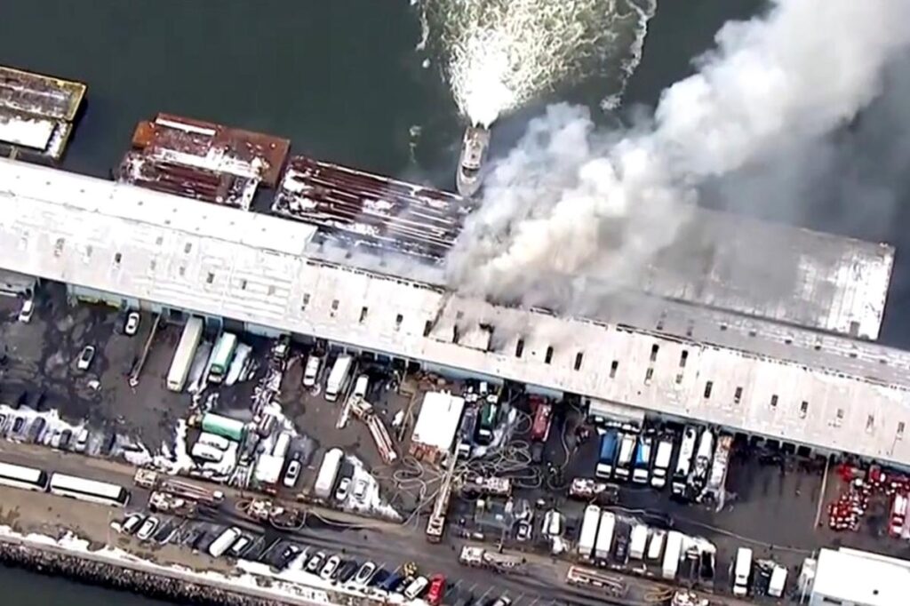 Inferno rips through NYC warehouse, ravaging at least 25 businesses’ inventories: FDNY