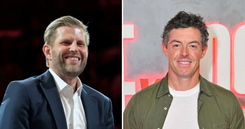 Eric Trump Calls Rory McIlroy ‘Friend,’ Says Golfer Has Been ‘Super Supportive of the Family’