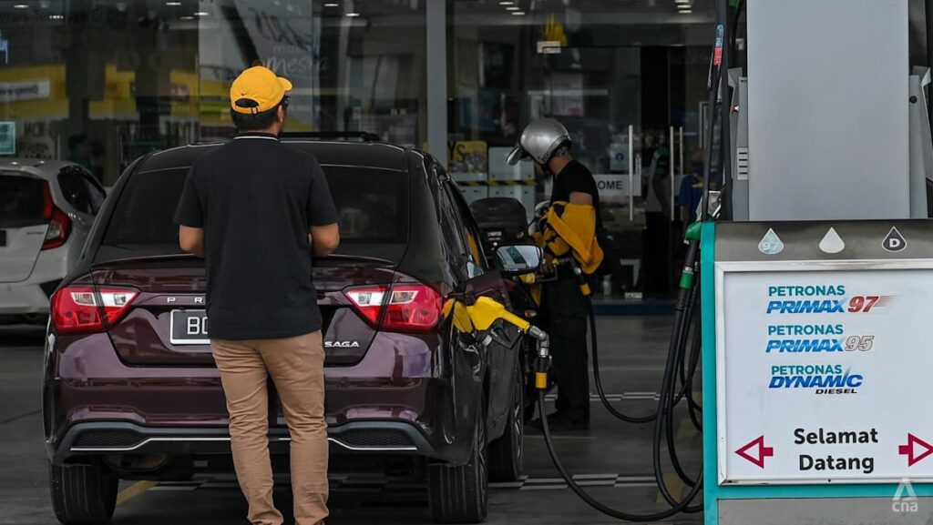 Malaysia to penalise foreign-registered vehicle owners who buy subsidised RON95 petrol starting Apr 1 Malaysia to penalise foreign-registered vehicle owners who buy subsidised RON95 petrol starting Apr 1