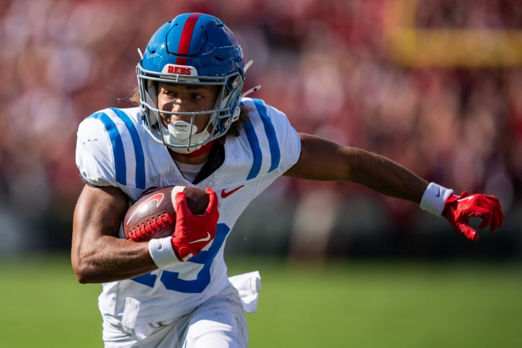 Ole Miss Starting WR Cayden Lee Transfers to SEC Rival Program Ole Miss Starting WR Cayden Lee Transfers to SEC Rival Program