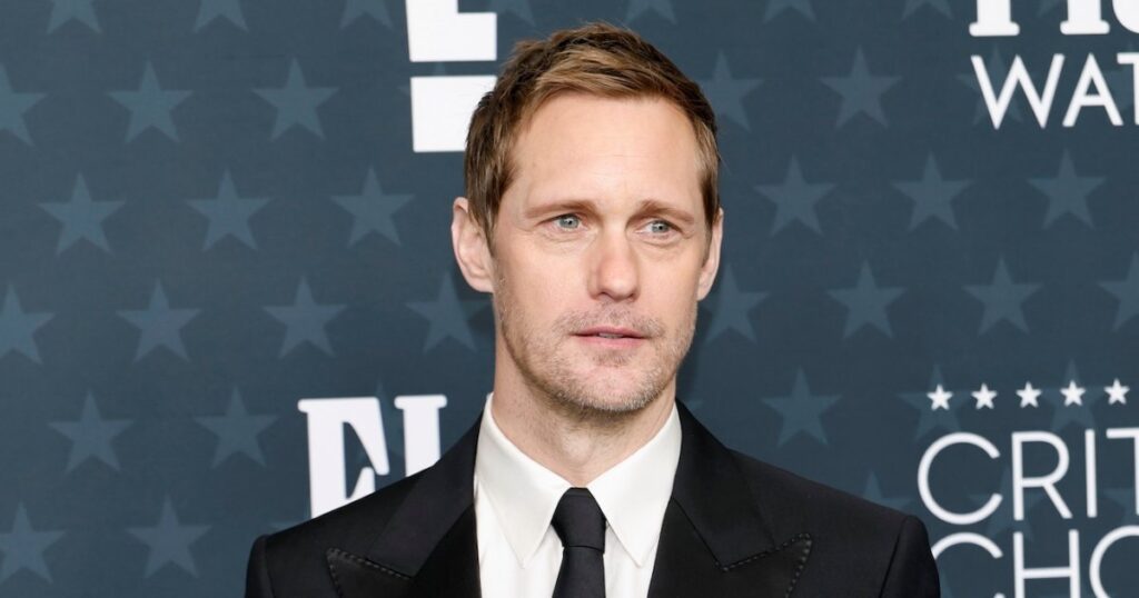 Alexander Skarsgard Clarifies Whether He Came Out as Bisexual at ‘Pillion’ Press Conference 