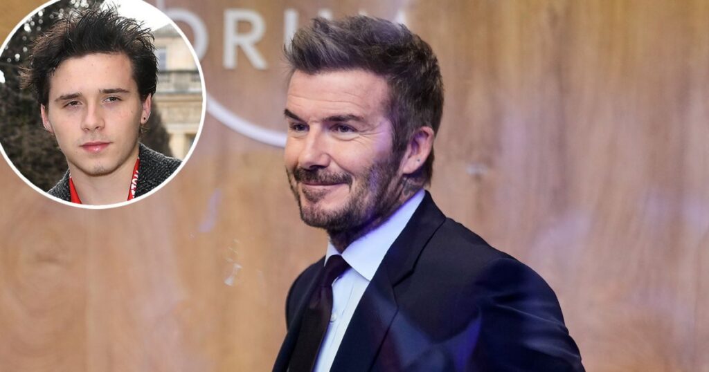 David Beckham Avoids Question About Son Brooklyn as He’s Spotted for the 1st Time Since Explosive Statement