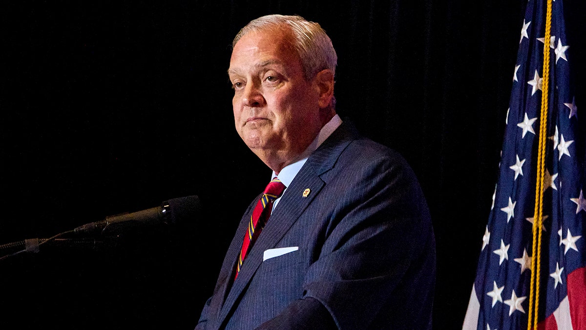 Southern Baptist Theological Seminary president Albert Mohler speaks at Washington conference