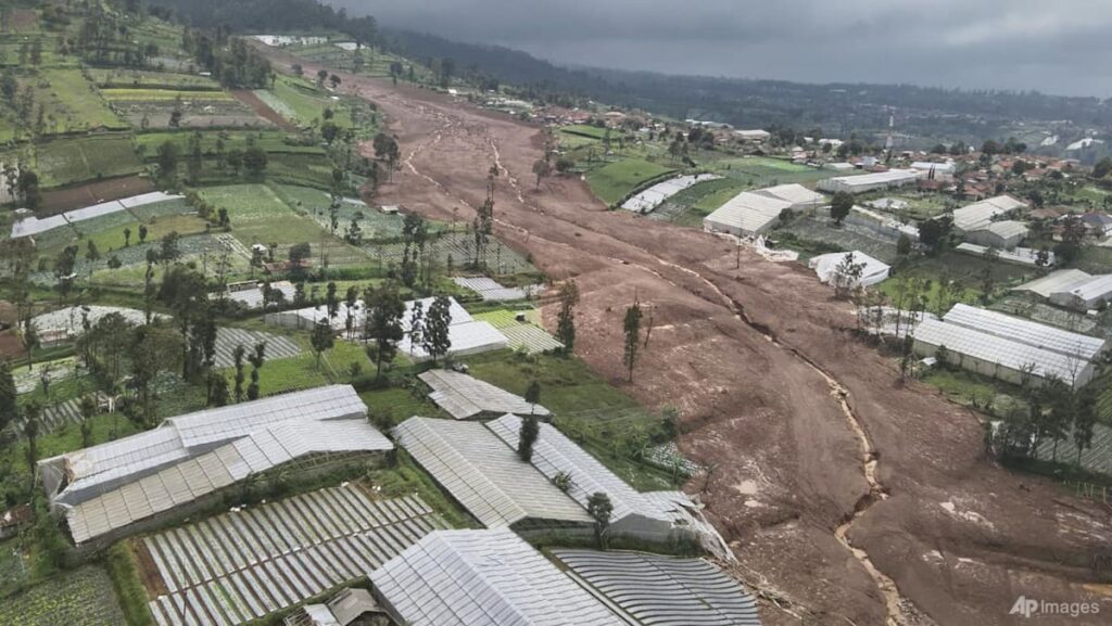 Indonesia landslide kills eight, more than 80 missing