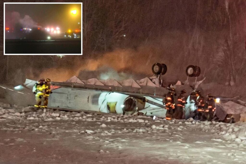 7 dead, 1 seriously injured after private plane crashes at Maine’s Bangor International Airport during Winter Storm Fern