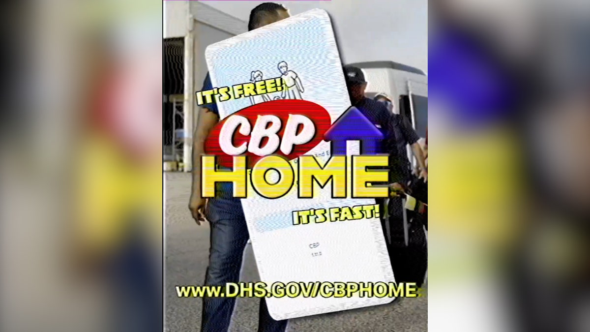 graphic of CBP Home App