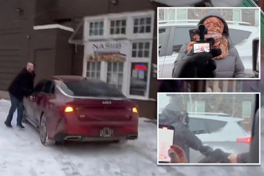 Conservative influencer robbed of pricey camera, dragged by alleged robber’s car in Minneapolis confrontation: video