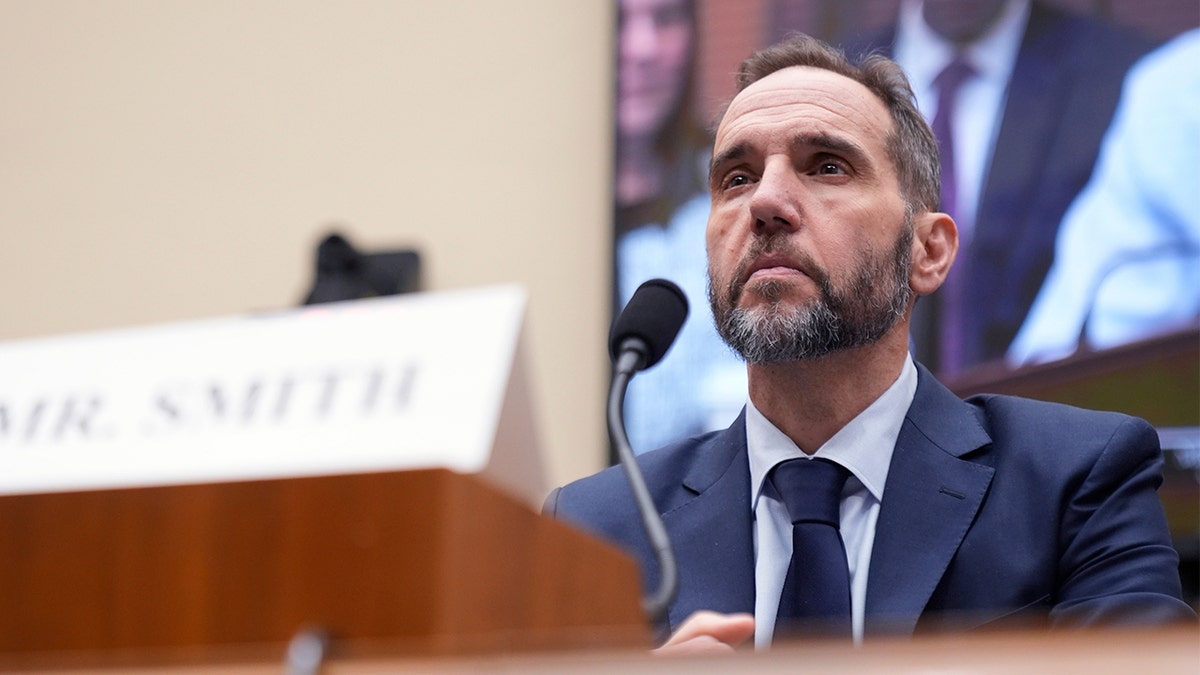 Jack Smith on Capitol Hill.