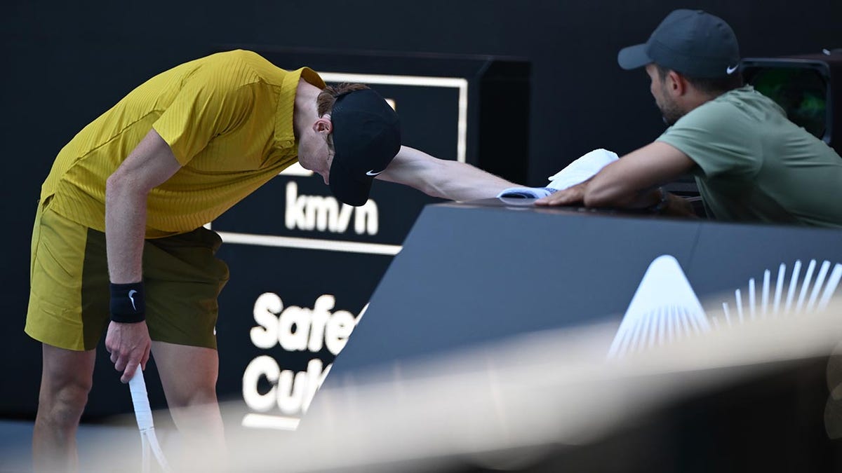 Jannik Sinner at the Australian Open