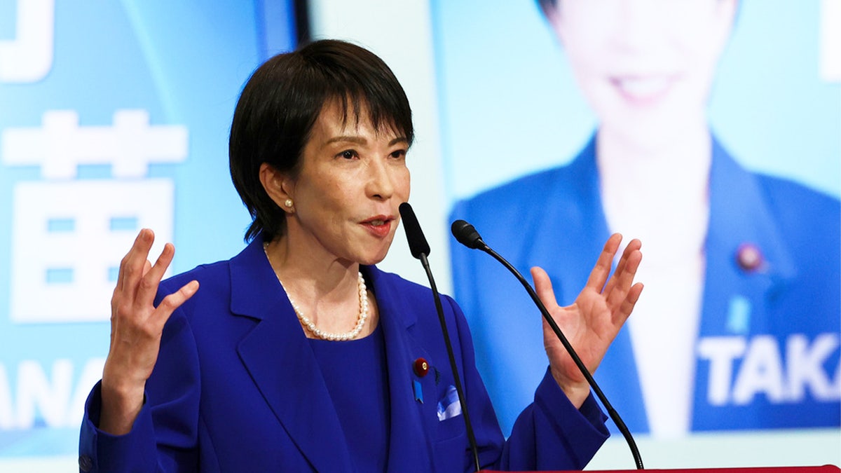 Japanese Prime Minister Sanae Takaichi