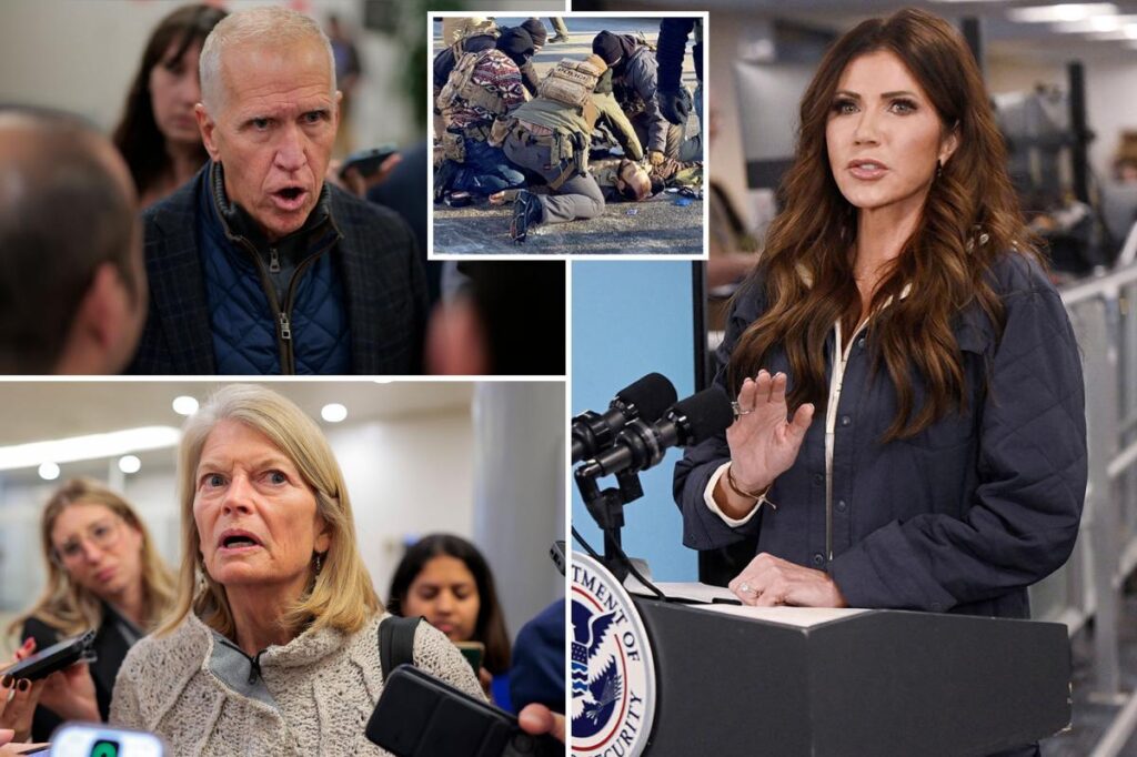 GOP Sens. Murkowski, Tillis call for DHS Secretary Kristi Noem to resign over Alex Pretti shooting GOP Sens. Murkowski, Tillis call for DHS Secretary Kristi Noem to resign over Alex Pretti shooting