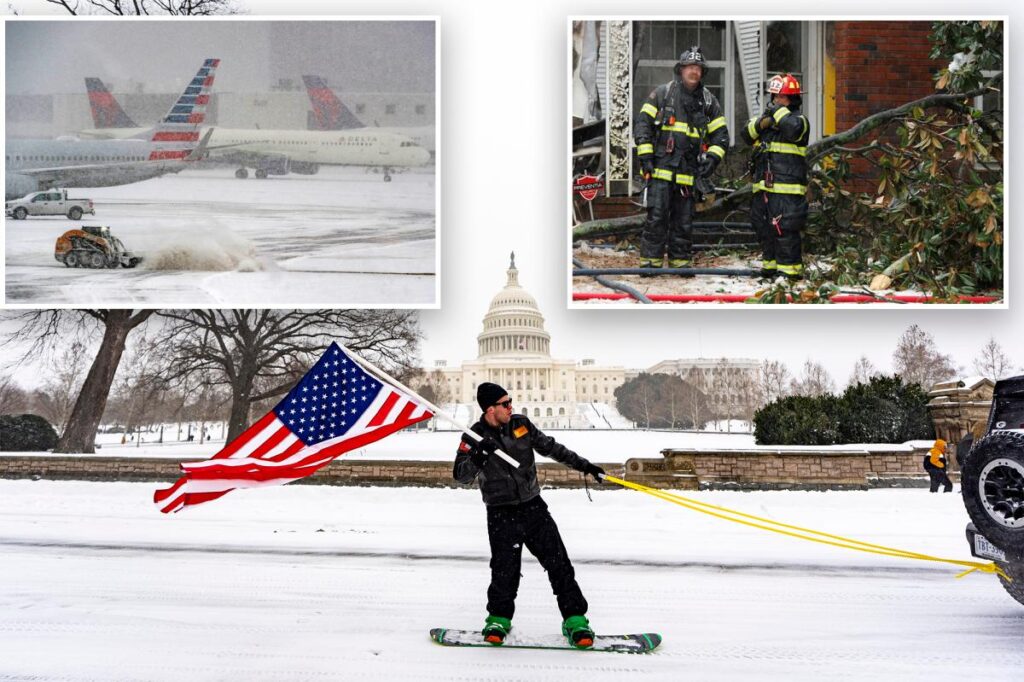 Winter Storm Fern rages across US, canceling near-record flights — and leaving more than 1M without power Winter Storm Fern rages across US, canceling near-record flights — and leaving more than 1M without power