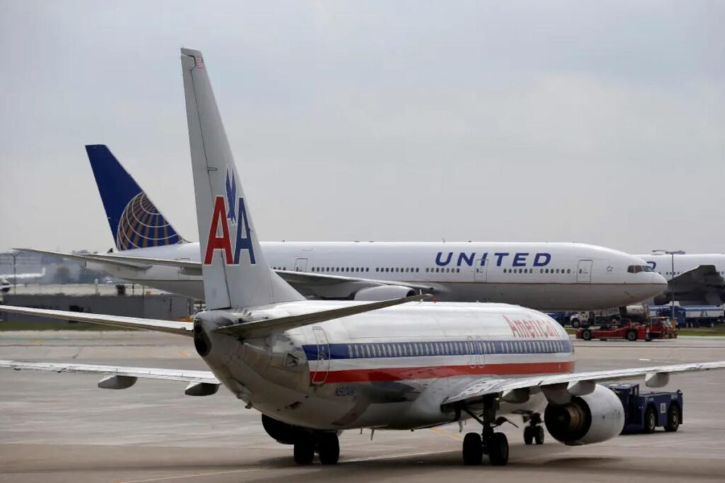 United and American Airlines hike up ticket prices at major US airport as rivalry heats up United and American Airlines hike up ticket prices at major US airport as rivalry heats up