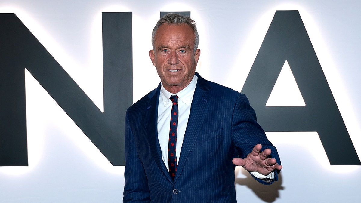 Robert F. Kennedy Jr. at the red carpet for the premiere of "Melania" movie.